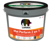 MAT PERFORM 2 EN 1, PEINTURE, COLORIAN, ARNOUVILLE, PARIS, GONESSE, PRO, BATIMENT, PROMO, REVETEMENT MUR, CAPAROL, LIVRAISON GRATUITE, BTP, PEINTRE, ARTISAN, QUALITE, INTEIREUR, ACRYLIQUE, FABRICATION FRANCAISE