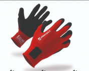 GANTS ROUGE , COLORIAN, ARNOUVILLE, PARIS, GONESSE, PRO, BATIMENT, LIVRAISON GRATUITE, BTP, ARTISAN, QUALITE, INTEIREUR, FABRICATION FRANCAISE