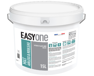 EASYONE MAT AIRLESS ET ROULEAU, PEINTURE, COLORIAN, ARNOUVILLE, PARIS, GONESSE, PRO, BATIMENT, PROMO, REVETEMENT MUR, CAPAROL, LIVRAISON GRATUITE, BTP, PEINTRE, ARTISAN, QUALITE, INTEIREUR, ACRYLIQUE, FABRICATION FRANCAISE