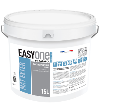 EASYONE EVOLUTION MAT EXTER, PEINTURE, COLORIAN, ARNOUVILLE, PARIS, GONESSE, PRO, BATIMENT, PROMO, REVETEMENT MUR, CAPAROL, LIVRAISON GRATUITE, BTP, PEINTRE, ARTISAN, QUALITE, INTEIREUR, ACRYLIQUE, FABRICATION FRANCAISE, EXT, EXTERIEUR, INT