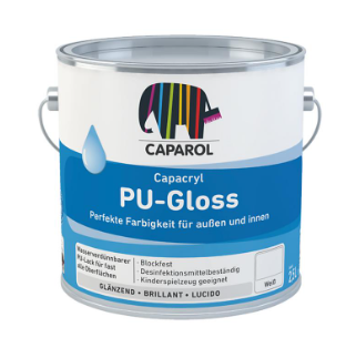 Capacryl Aqua PU Gloss,INTERIEUR, EXTERIEUR, COLORIAN, ARNOUVILLE, PARIS, GONESSE, PRO, BATIMENT, PROMO, REVETEMENT MUR, CAPAROL, LIVRAISON GRATUITE, BTP, PEINTRE, ARTISAN, QUALITE, ACRYLIQUE, FABRICATION FRANCAISE