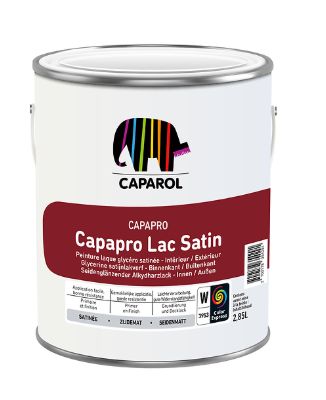 Capapro Lac Satin, INTERIEUR, EXTERIEUR, COLORIAN, ARNOUVILLE, PARIS, GONESSE, PRO, BATIMENT, PROMO, REVETEMENT MUR, CAPAROL, LIVRAISON GRATUITE, BTP, PEINTRE, ARTISAN, QUALITE, ACRYLIQUE, FABRICATION FRANCAISE