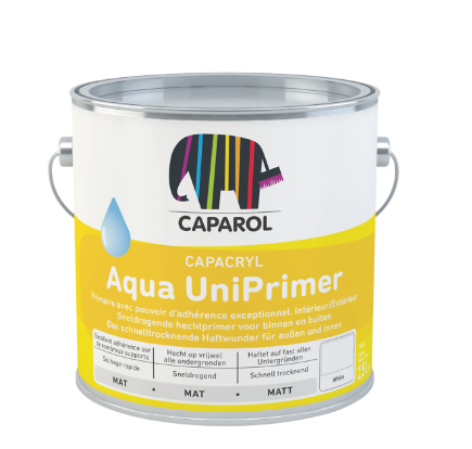 CAPACRYL AQUA UNIPRIMER,INTERIEUR, EXTERIEUR, COLORIAN, ARNOUVILLE, PARIS, GONESSE, PRO, BATIMENT, PROMO, REVETEMENT MUR, CAPAROL, LIVRAISON GRATUITE, BTP, PEINTRE, ARTISAN, QUALITE, ACRYLIQUE, FABRICATION FRANCAISE