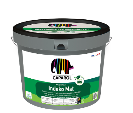 INDEKO MAT, PEINTURE, COLORIAN, ARNOUVILLE, PARIS, GONESSE, PRO, BATIMENT, PROMO, REVETEMENT MUR, CAPAROL, LIVRAISON GRATUITE, BTP, PEINTRE, ARTISAN, QUALITE, INTEIREUR, ACRYLIQUE, FABRICATION FRANCAISE