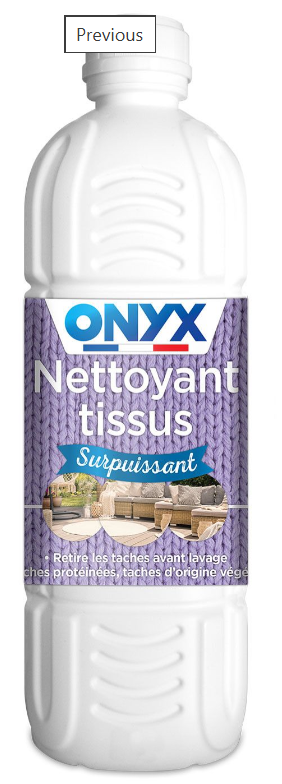 Nettoyant Tissus