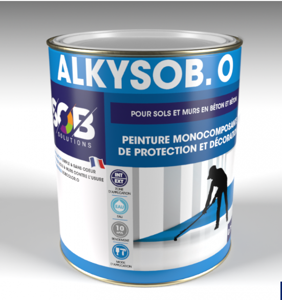 ALKYSOB.O,COLORIAN, ARNOUVILLE, PARIS, GONESSE, PRO, BATIMENT, LIVRAISON GRATUITE, BTP, PEINTRE, ARTISAN, QUALITE, INTEIREUR, ACRYLIQUE, FABRICATION FRANCAISE