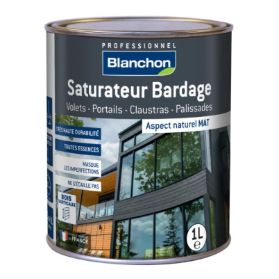 SATURATEUR BARDAGE OPAQUE,COLORIAN, ARNOUVILLE, PARIS, GONESSE, PRO, BATIMENT, LIVRAISON GRATUITE, BTP, ARTISAN, BOIS VERTICAUX, EXTERIEURE, FABRICATION FRANCAISE