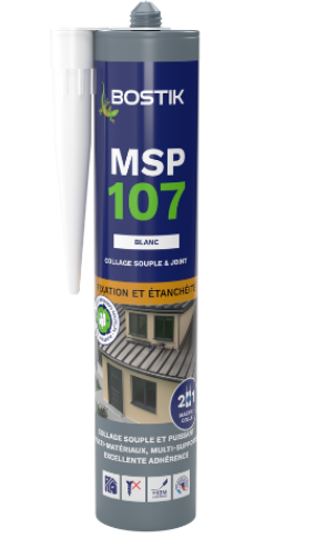 MSP 107 BOSTIK,COLORIAN, COLLE ,ARNOUVILLE, PARIS, GONESSE, PRO, BATIMENT, LIVRAISON GRATUITE, BTP, ARTISAN, INTERIEURS, FABRICATION FRANCAISE